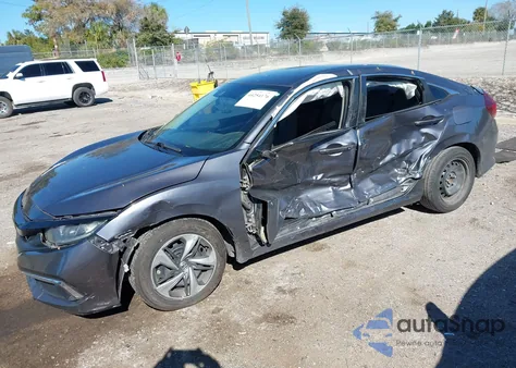 2020 Honda Civic Lx z USA, uszkodzony, nr VIN 2HGFC2F68LH543381